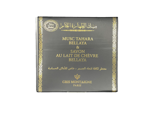 Gris Montaigne Paris Box Tahara Bellaya Musk & Tahara Goat's Milk Soap