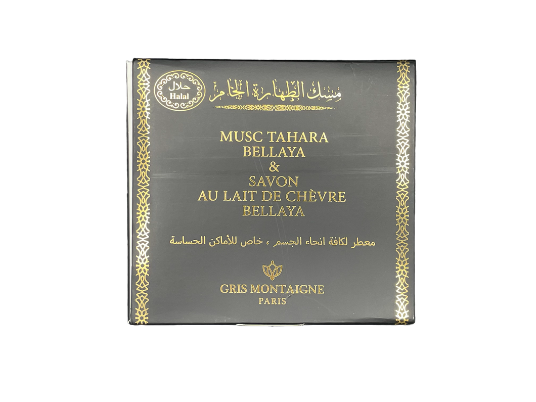 Gris Montaigne Paris Coffret Musc Tahara Bellaya & Savon Tahara au Lait de Chèvre