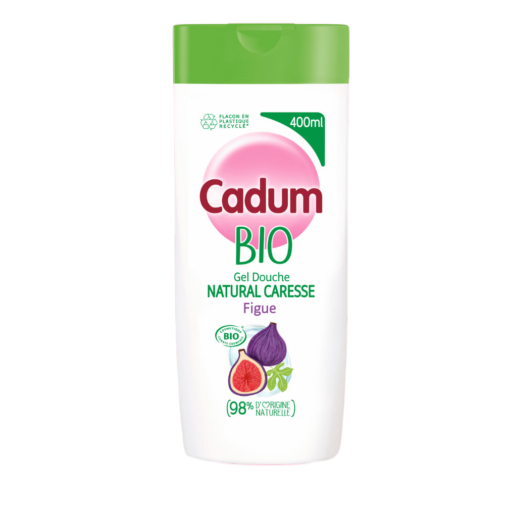 Cadum Gel Douche BIO Natural Caresse Figue