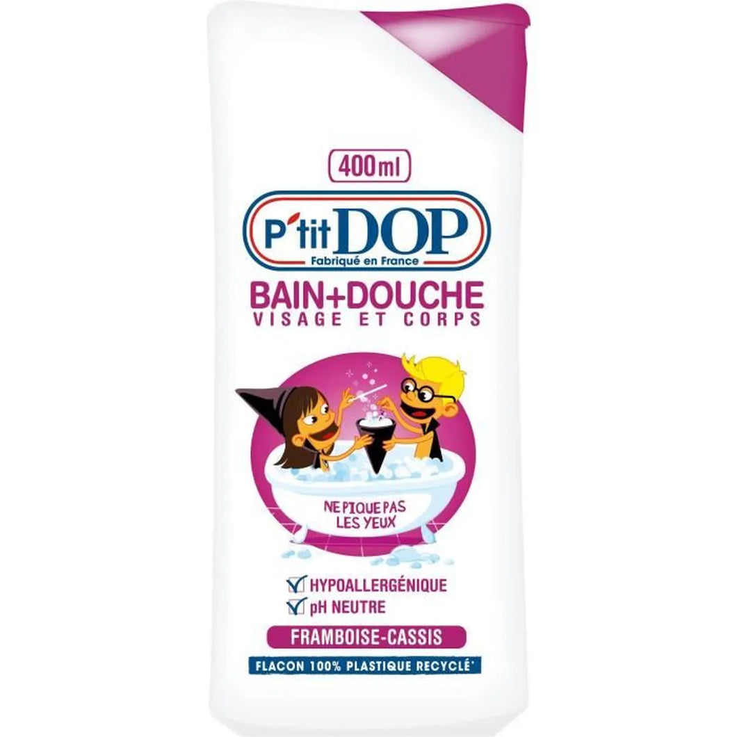 P'tit Dop Bath + Shower Raspberry Blackcurrant