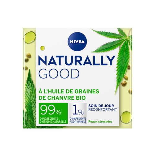 Nivea Crème Soin Jour Naturally Good Chanvre