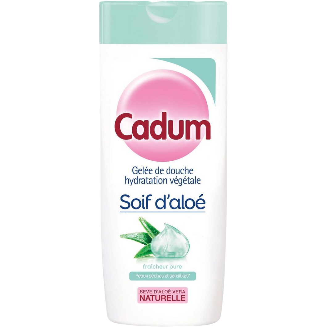 Cadum Gelée de douche Soif d'Aloé