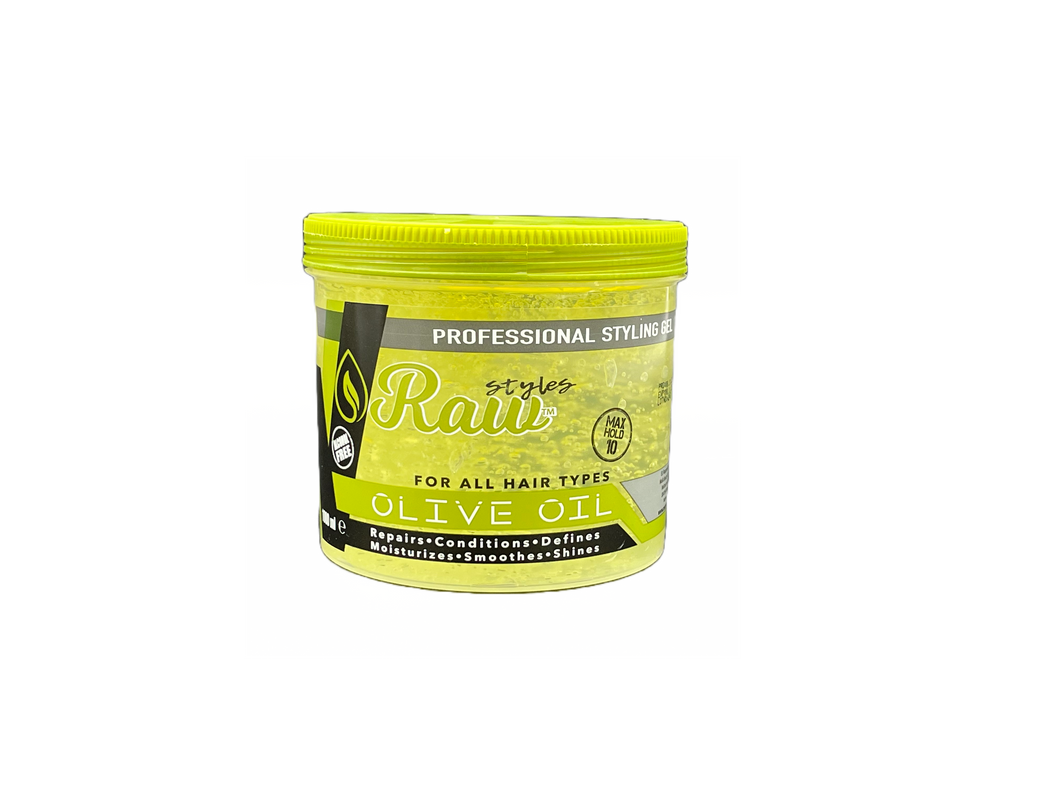 Raw Gel Capillaire Huile d'Olive