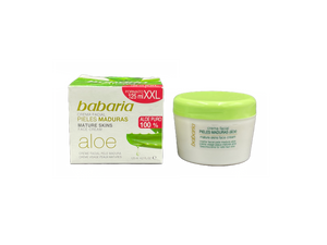 Babaria Crème pour Peaux Matures à l'Aloe Vera